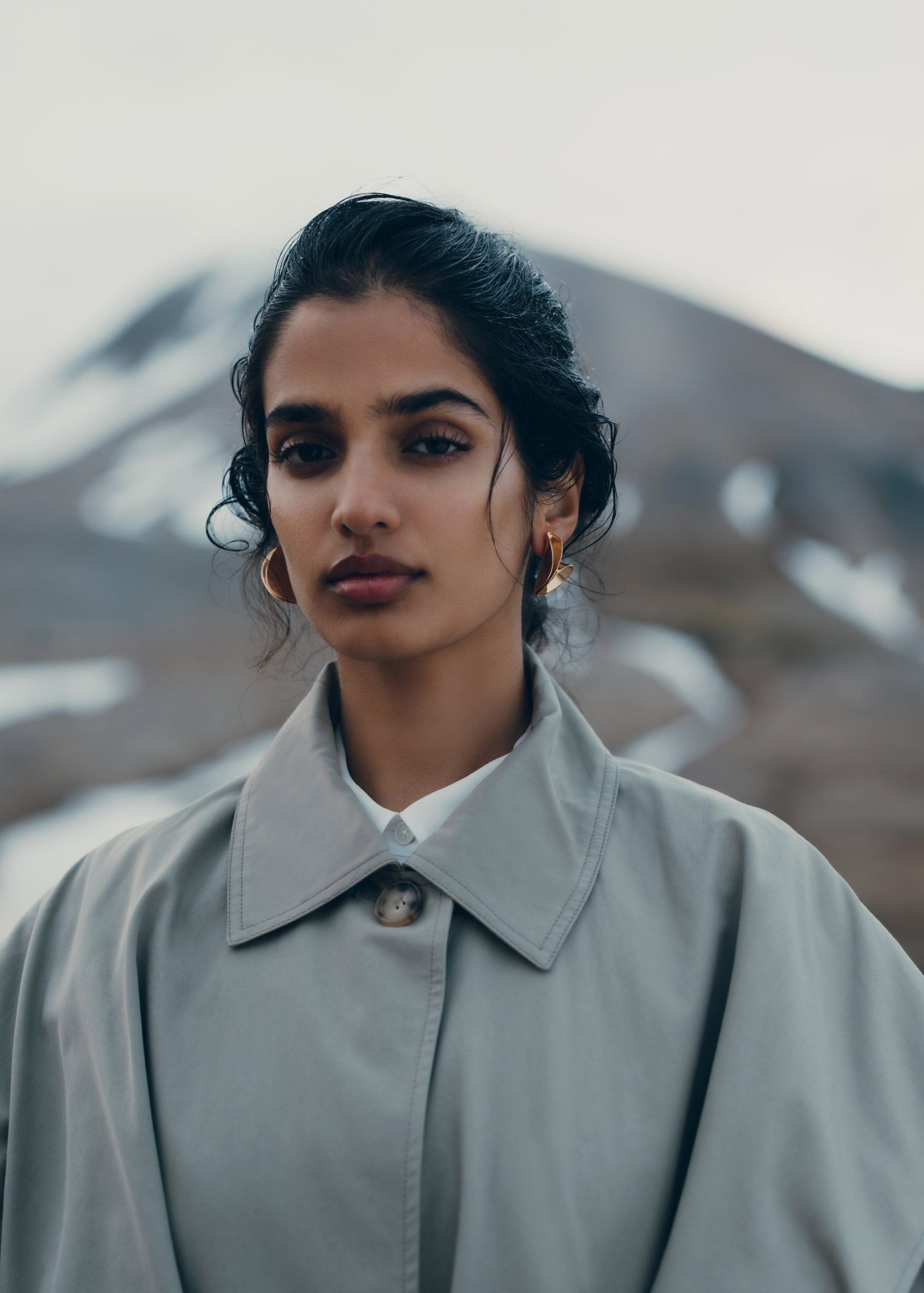 eole Earrings - 24 carat gold gilded - Image 3