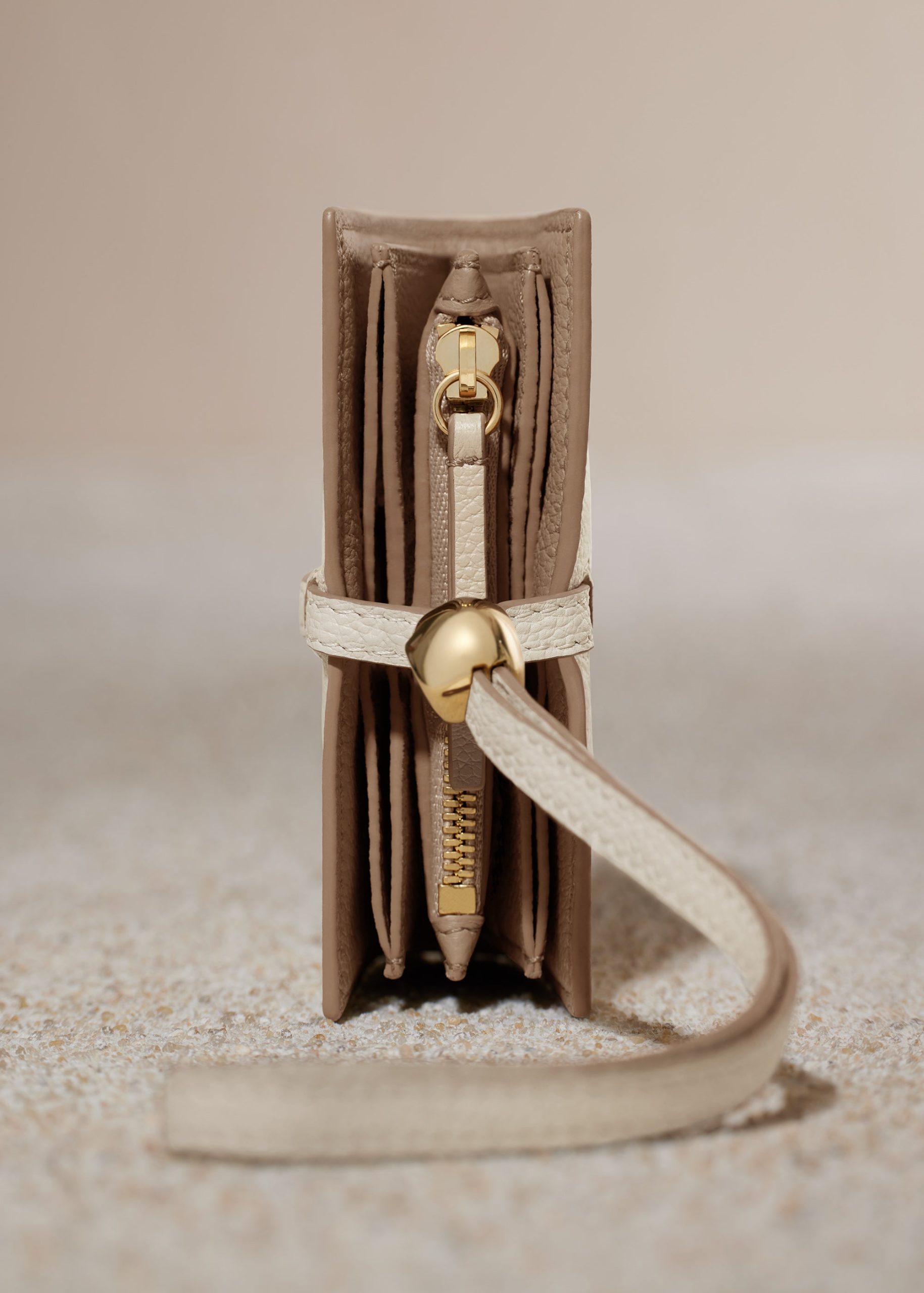 Kaye Card Holder - Textured Duo Chalk - Image 4