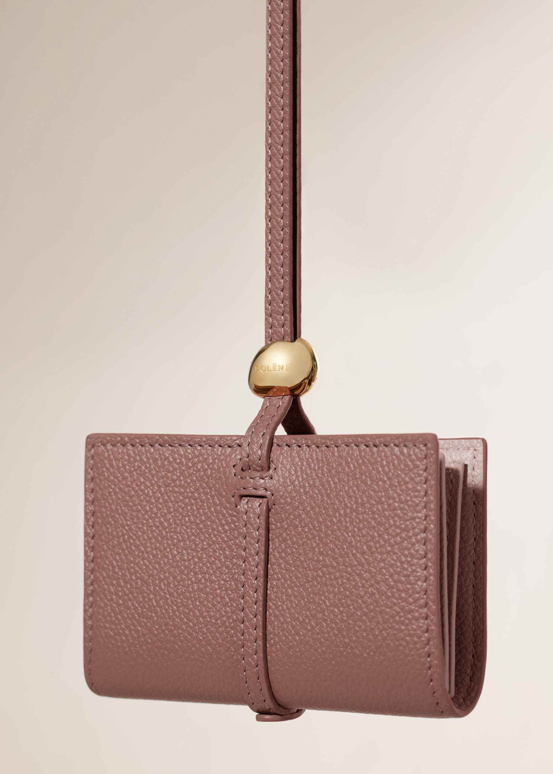 Kaye Card Holder - Textured Duo Blush - Image 3