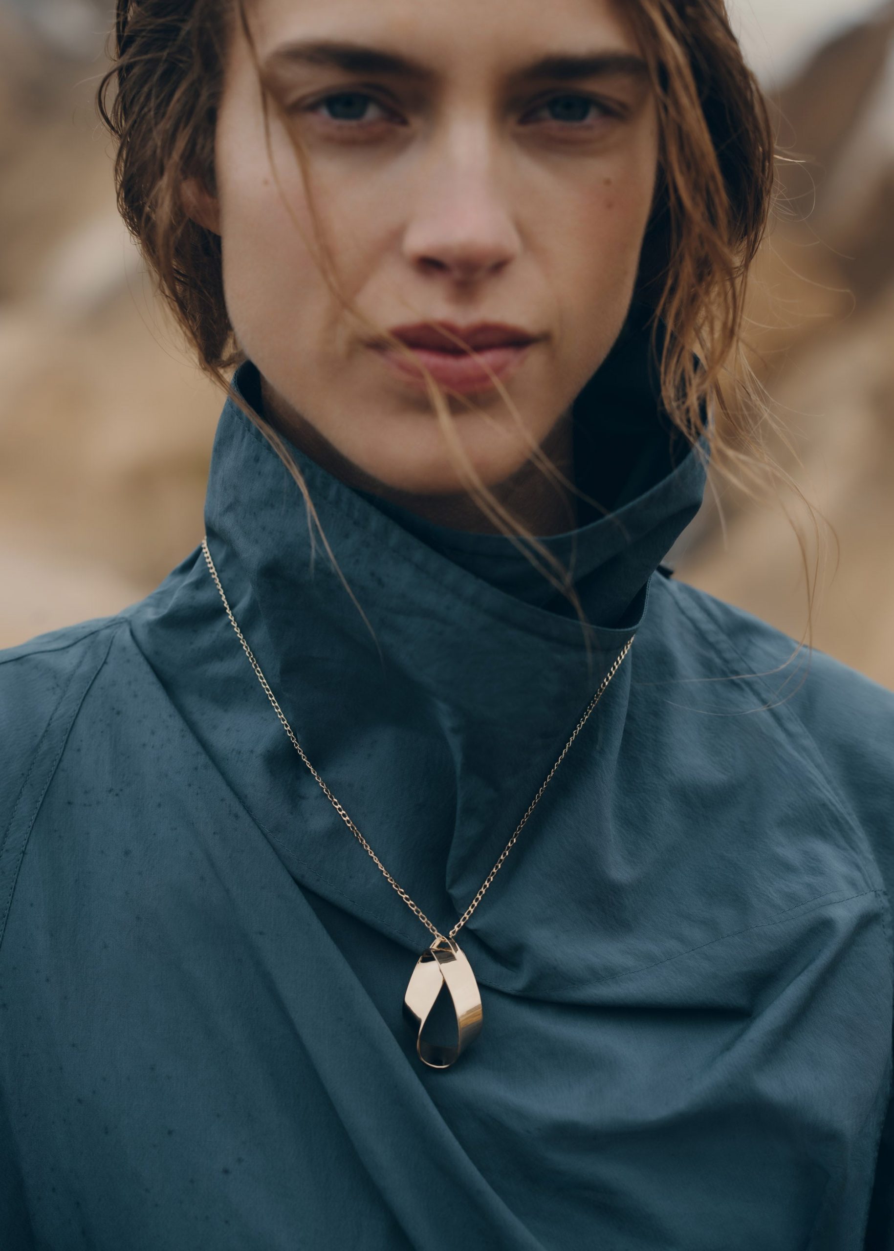 eole Pendant - 24 carat gold gilded - Image 2