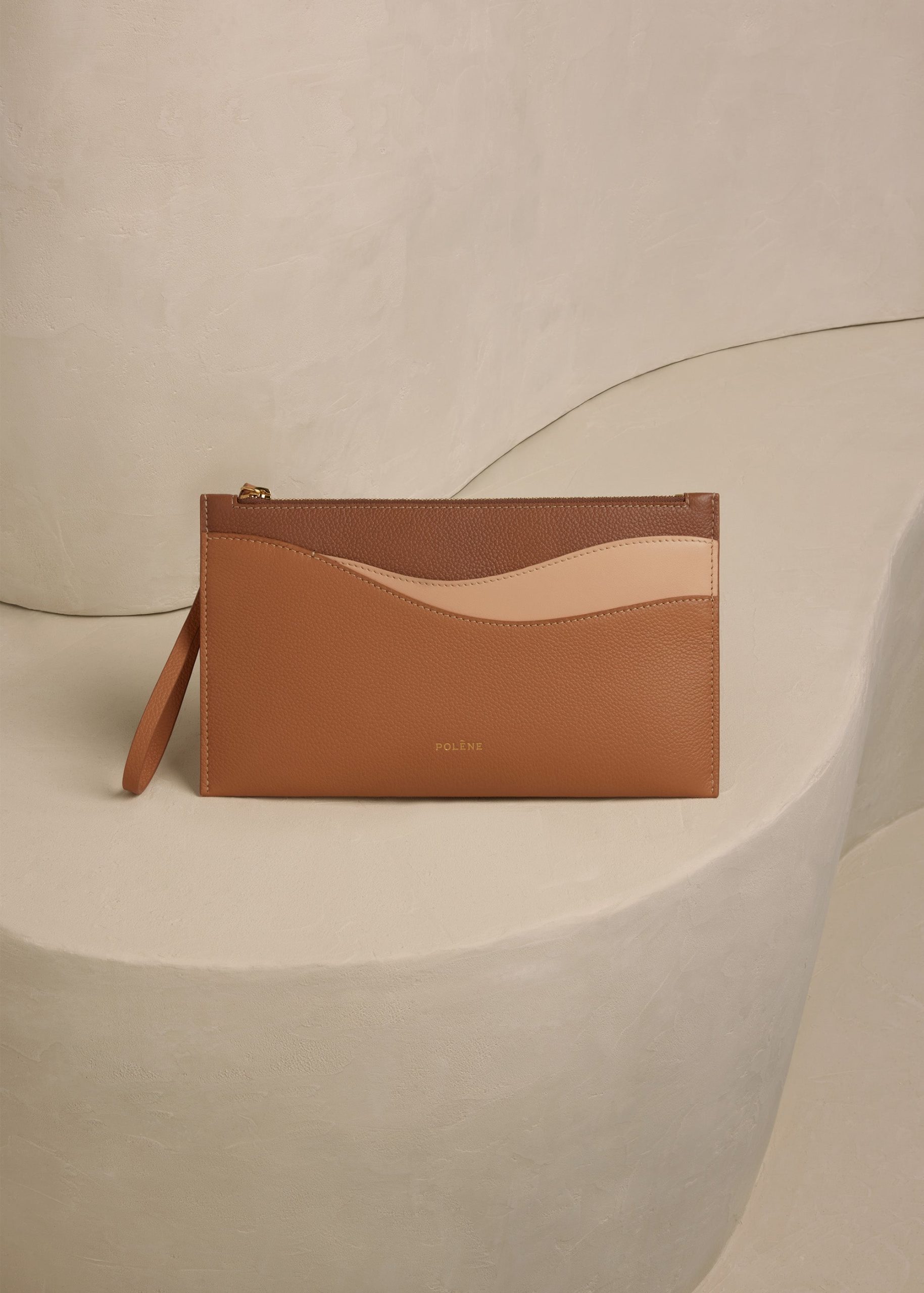 Sierra Pouch - Trio Camel - Image 2