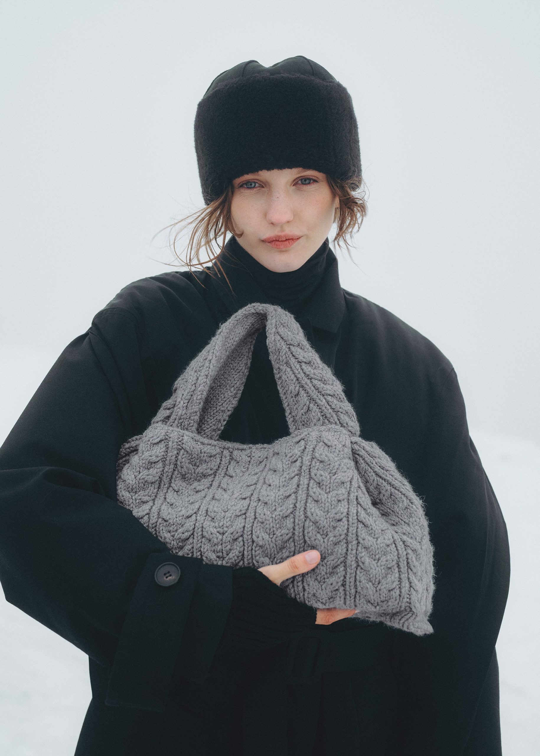 Numero Neuf Large - Merino Stone - Image 3