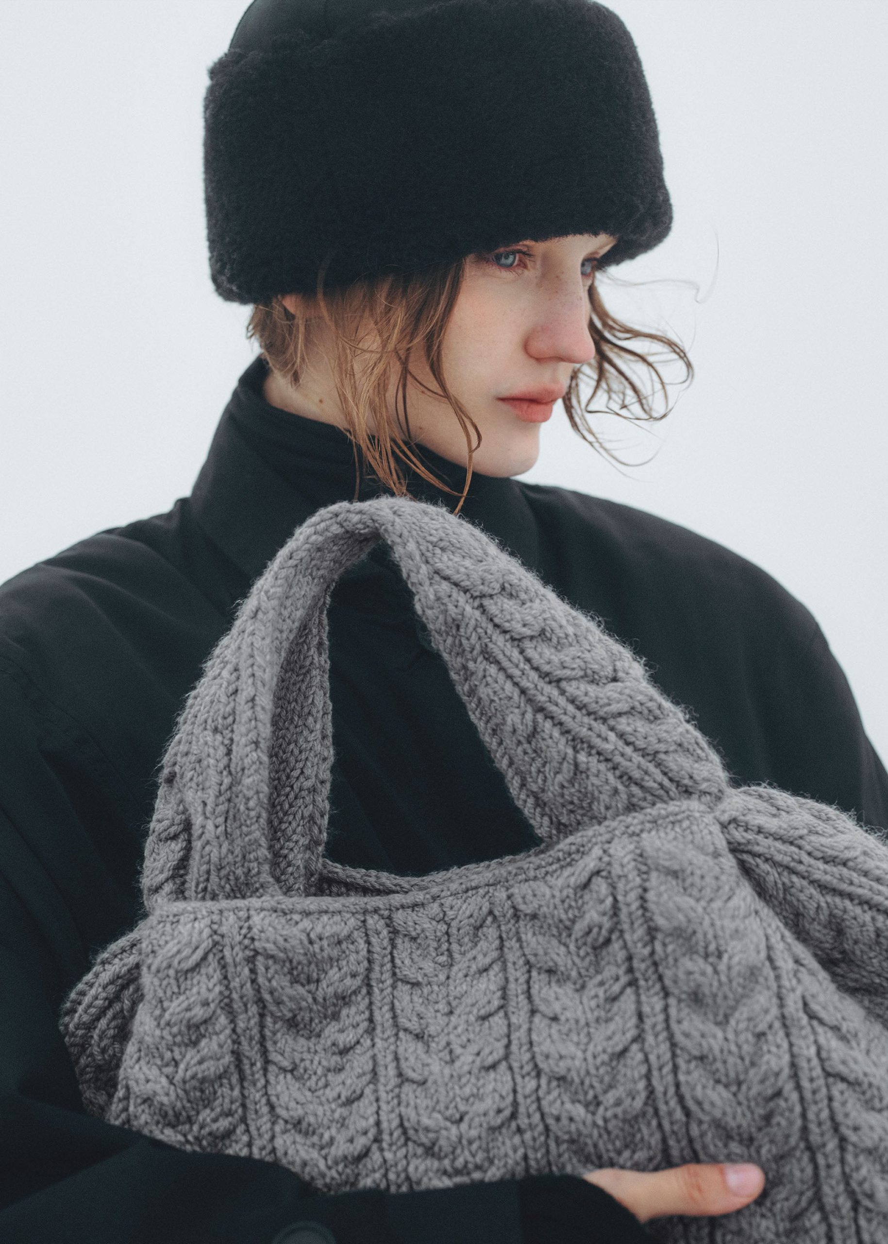 Numero Neuf Large - Merino Stone - Image 4