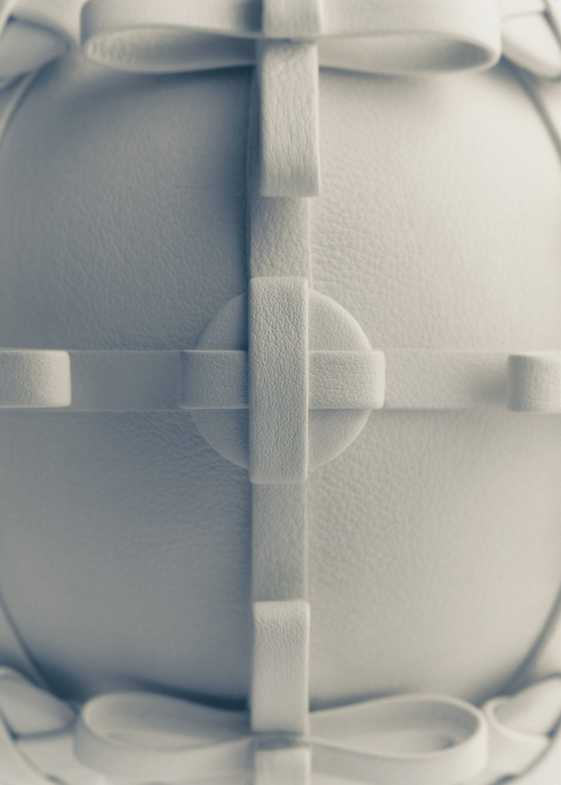 Button Bow Sphere - Porcelain - Image 4