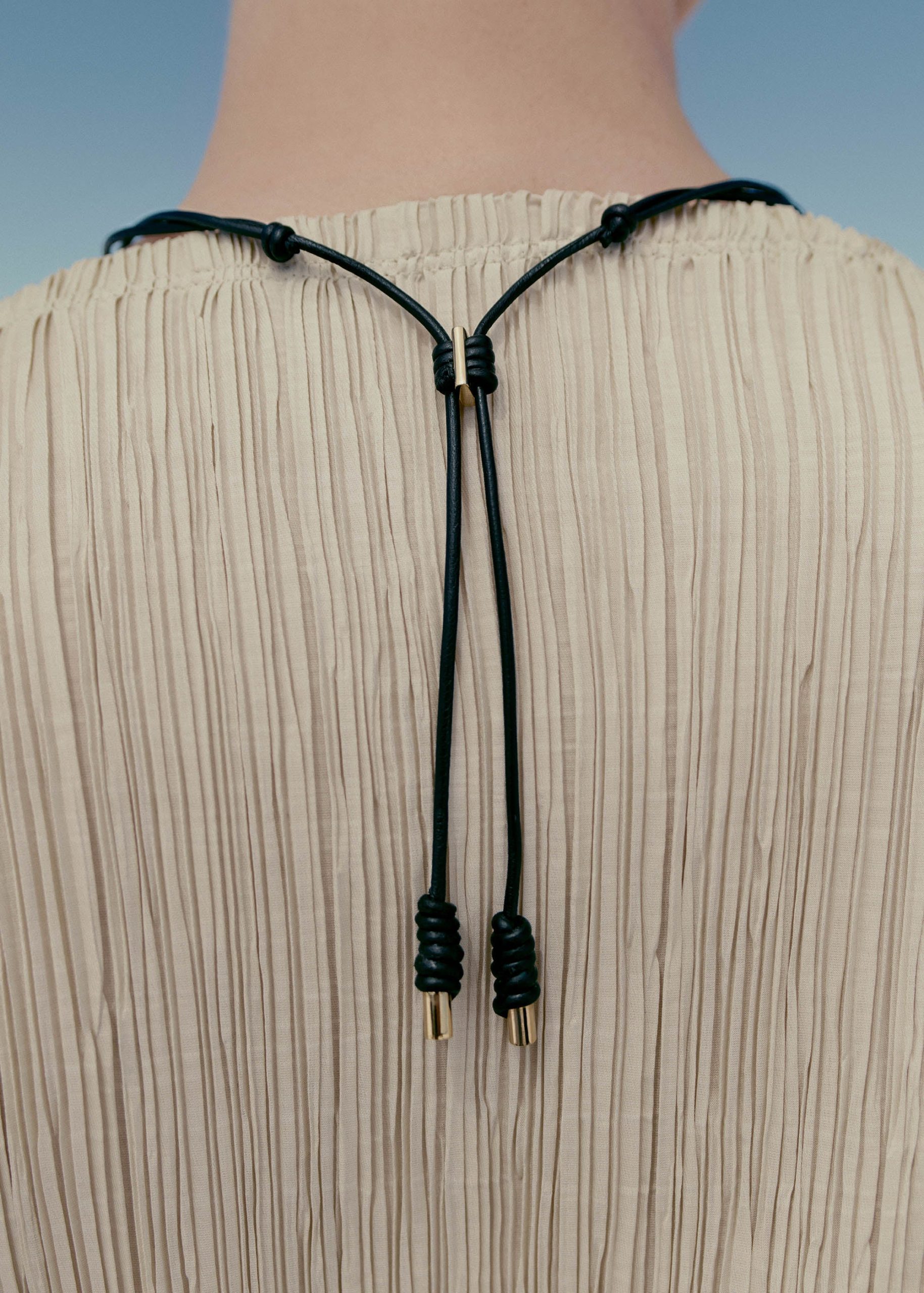 Tere Necklace - Black Marble - Image 4