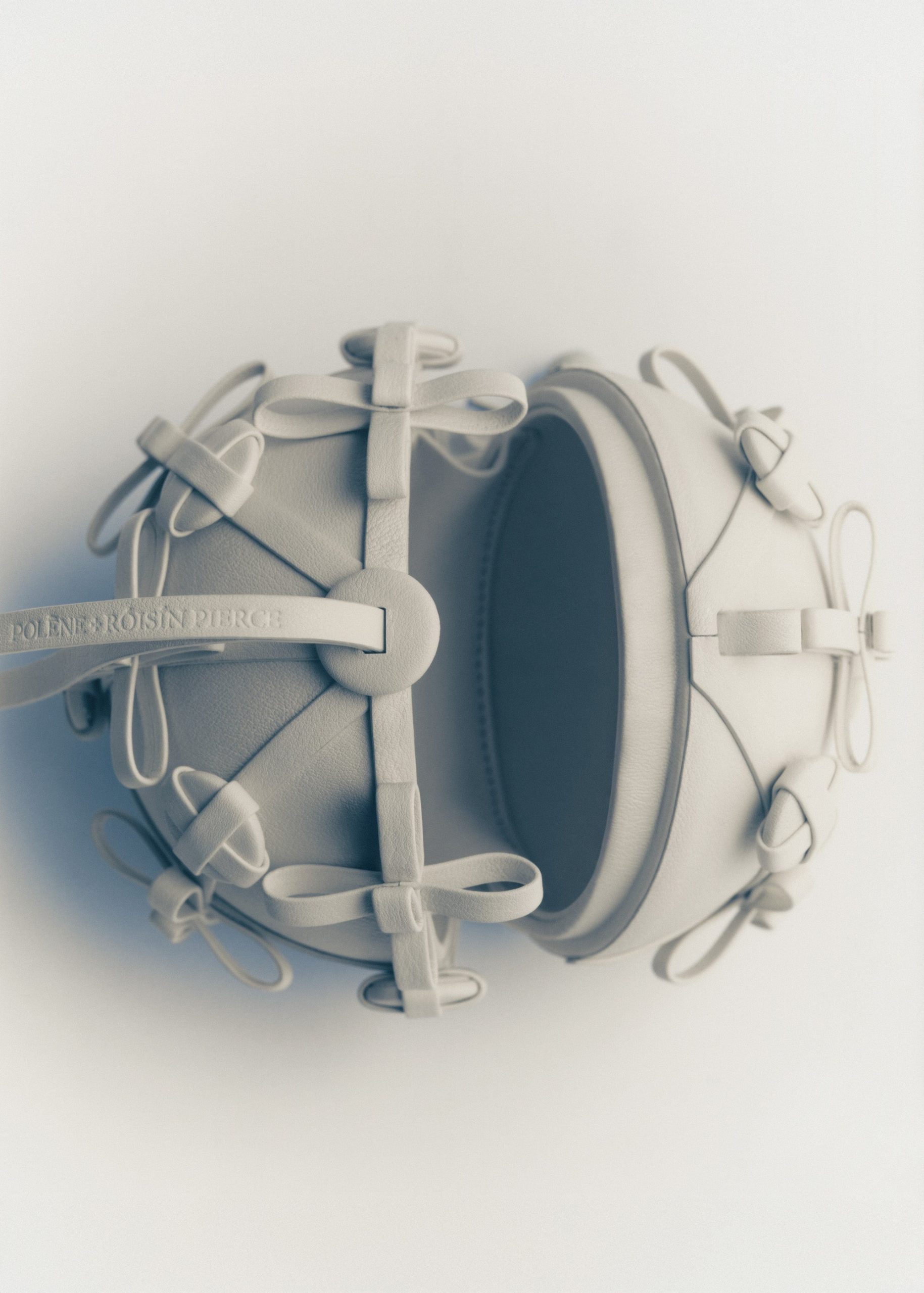 Button Bow Sphere - Porcelain - Image 5