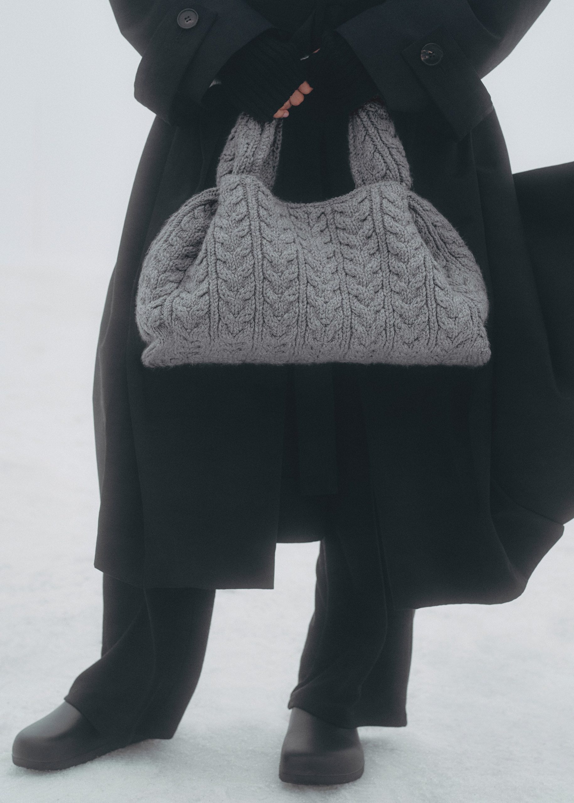 Numero Neuf Large - Merino Stone - Image 2