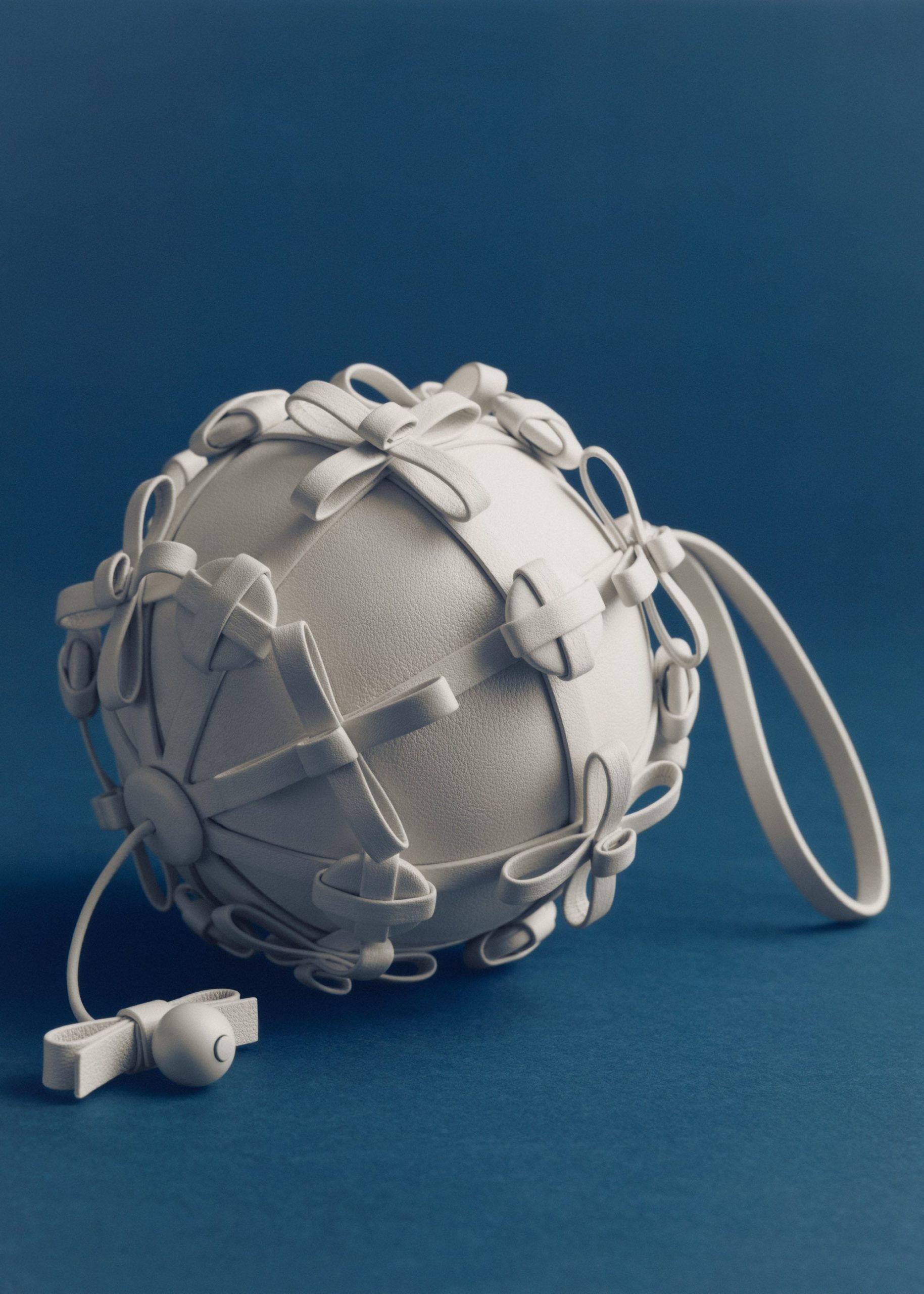 Button Bow Sphere - Porcelain - Image 6