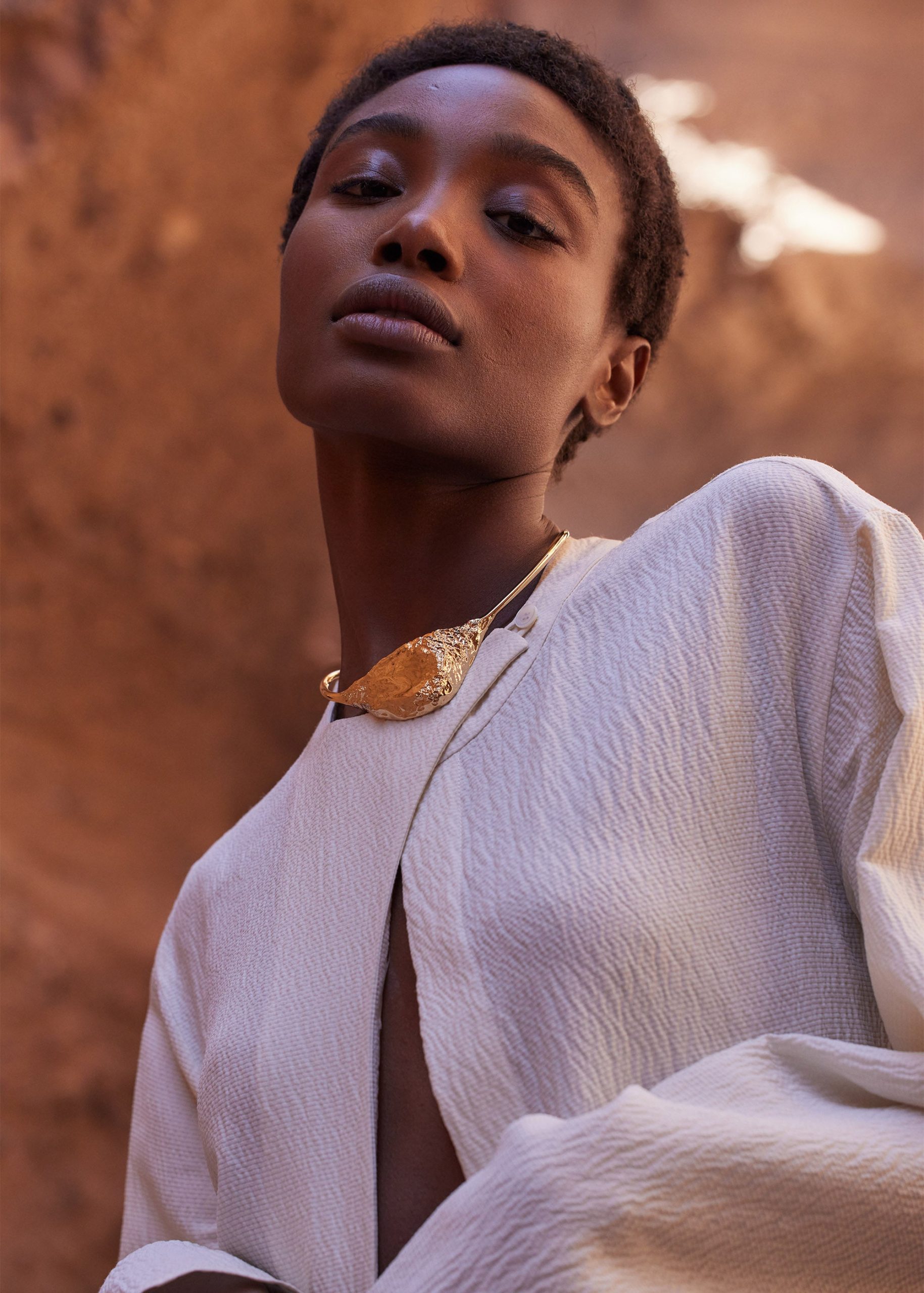 Eroz Necklace - 24 carat gold gilded - Image 2