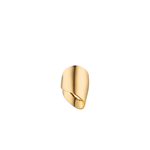 eole Draped Ring - 24 carat gold gilded