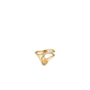Eroz Fine Ring - 24 carat gold gilded