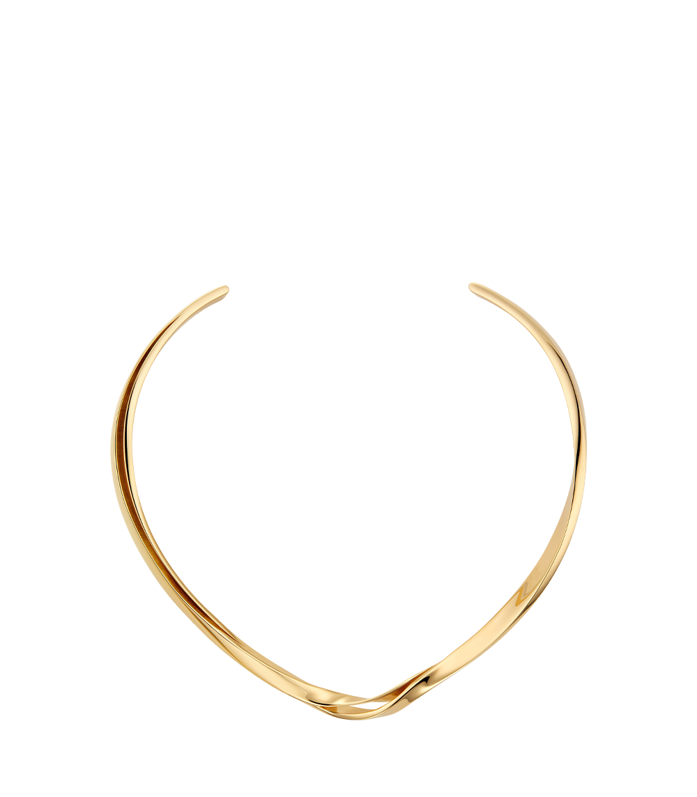 eole Necklace - 24 carat gold-gilded
