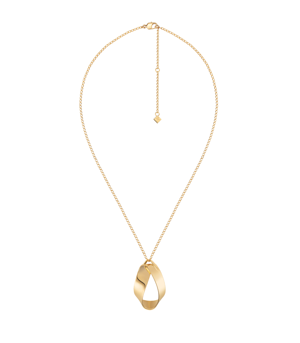eole Pendant - 24 carat gold gilded