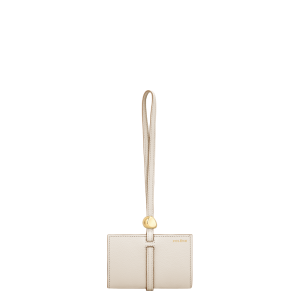 Kaye Card Holder - Textured Duo Chalk