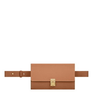 Numero Sept Belt - Textured Duo Camel